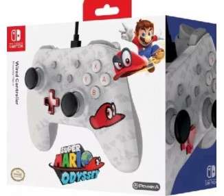 POWER A WIRED CONTROLLER MARIO ODYSSEY: CAPPY EDITION