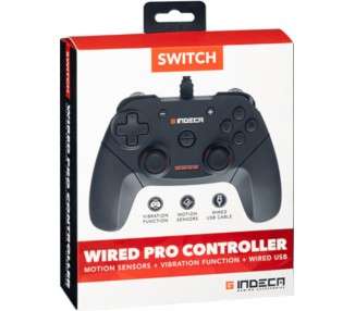 INDECA WIRED PRO CONTROLLER (MOTION SENSORS+VIBRATION FUNCTION+WIRED USB)