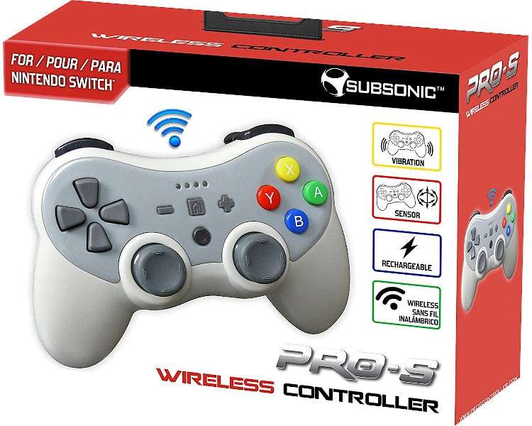 SUBSONIC WIRELESS CONTROLLER PRO-S RETRO GAMING (SNES)