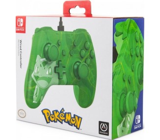 POWER A POKEMON WIRED CONTROLLER BULBASAUR OVERGROW
