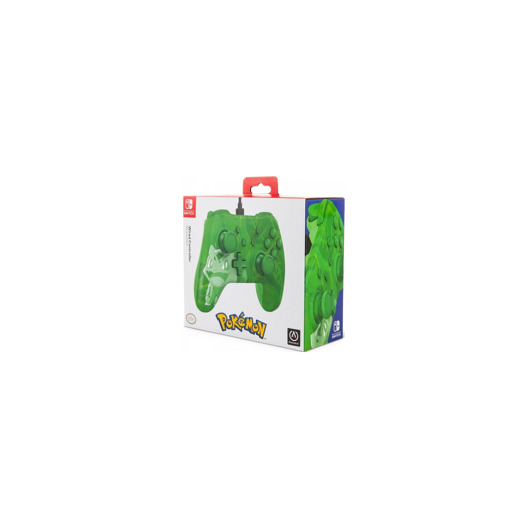 POWER A POKEMON WIRED CONTROLLER BULBASAUR OVERGROW