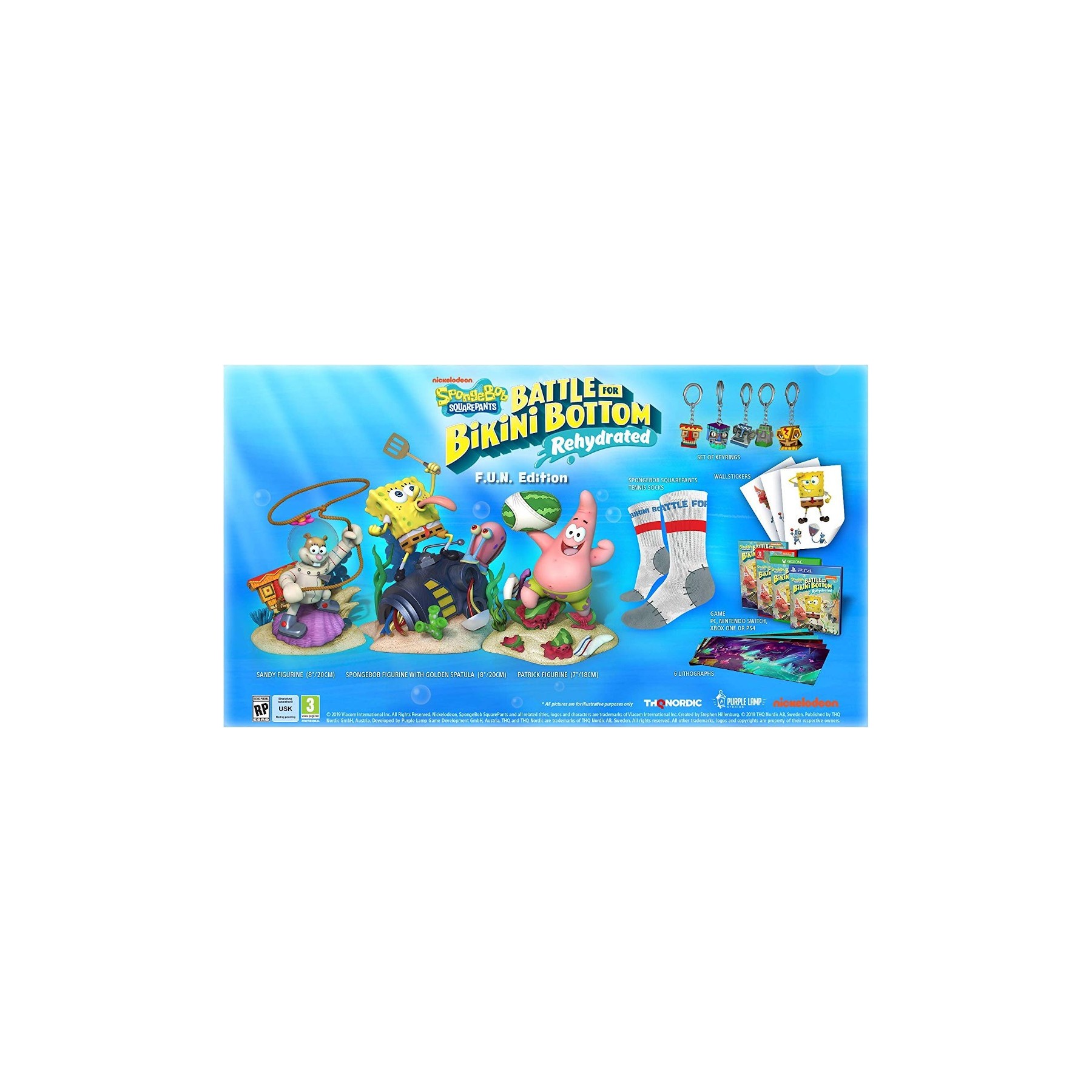 BOB ESPONJA: BATTLE FOR BIKINI BOTTOM REHYDRATED F.U.N  EDITION