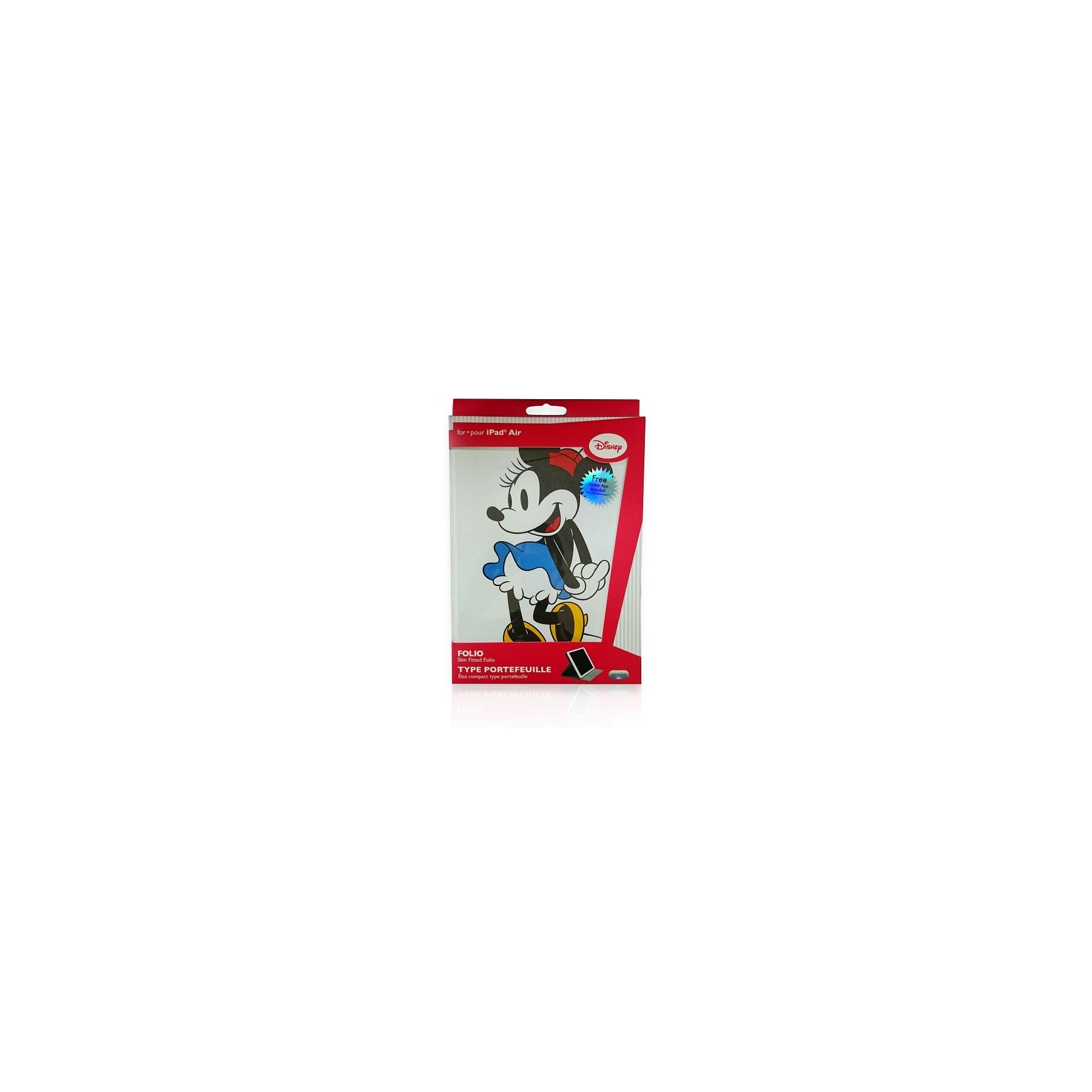 PDP CARCASA FOLIO DISNEY MINNIE CON FUNCION STAND (IPAD 5)