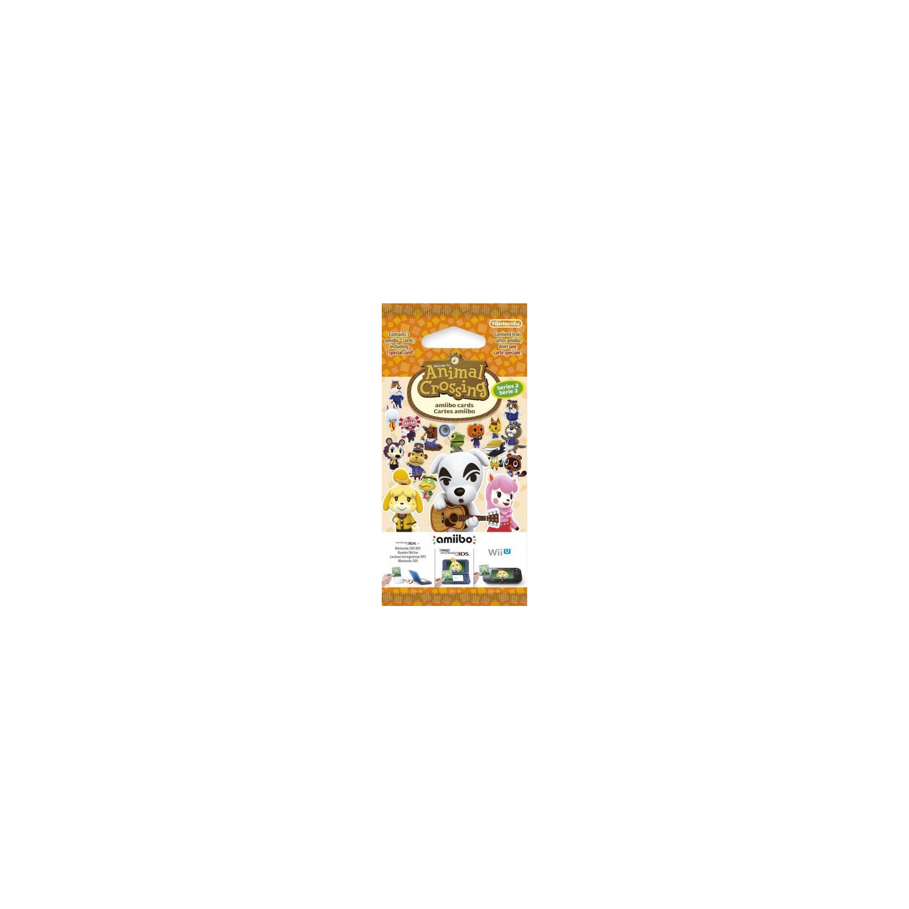PACK 3 TARJETAS AMiiBO ANIMAL CROSSING (SERIE 2) (IMP)