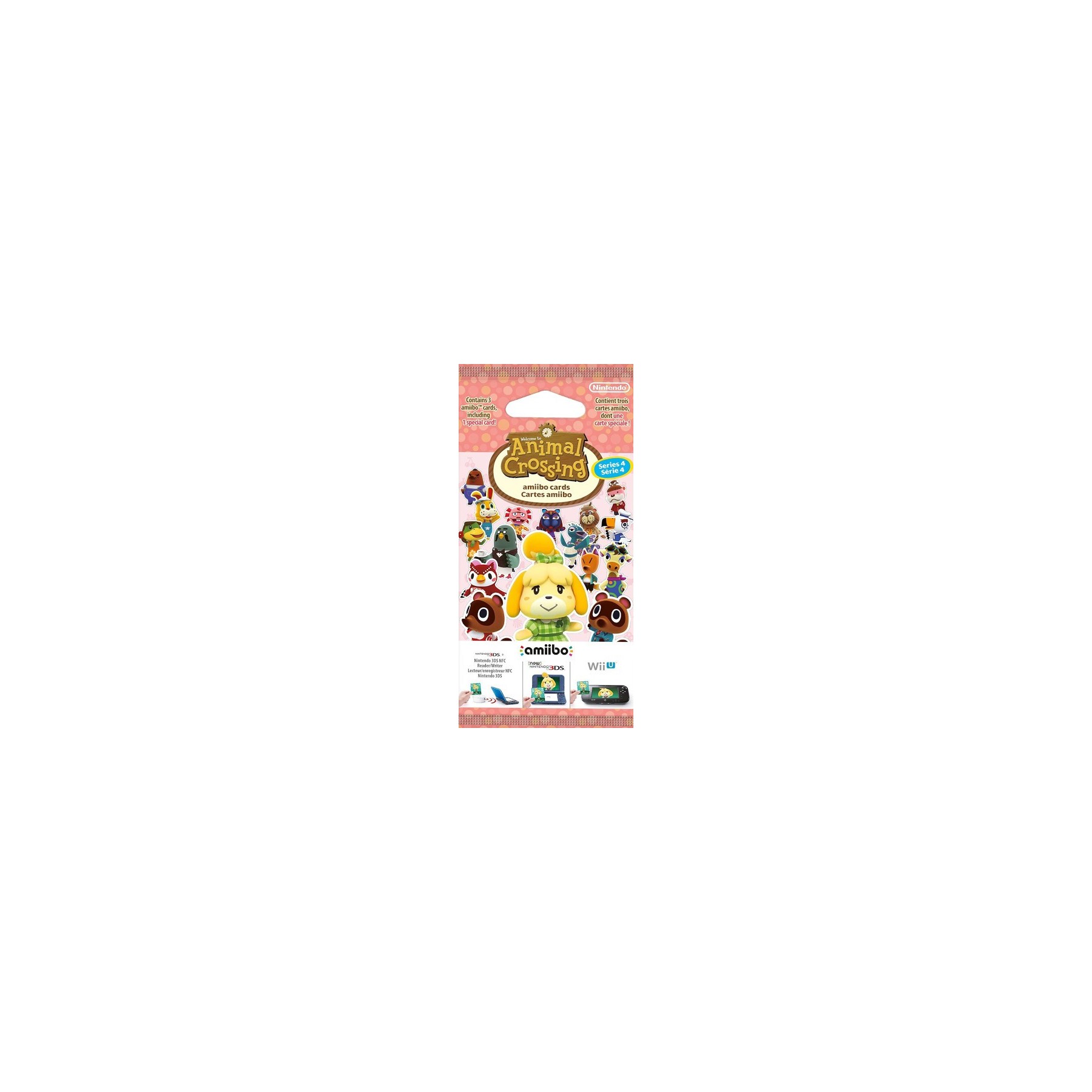 PACK 3 TARJETAS AMiiBO ANIMAL CROSSING (SERIE 4) (IMP)