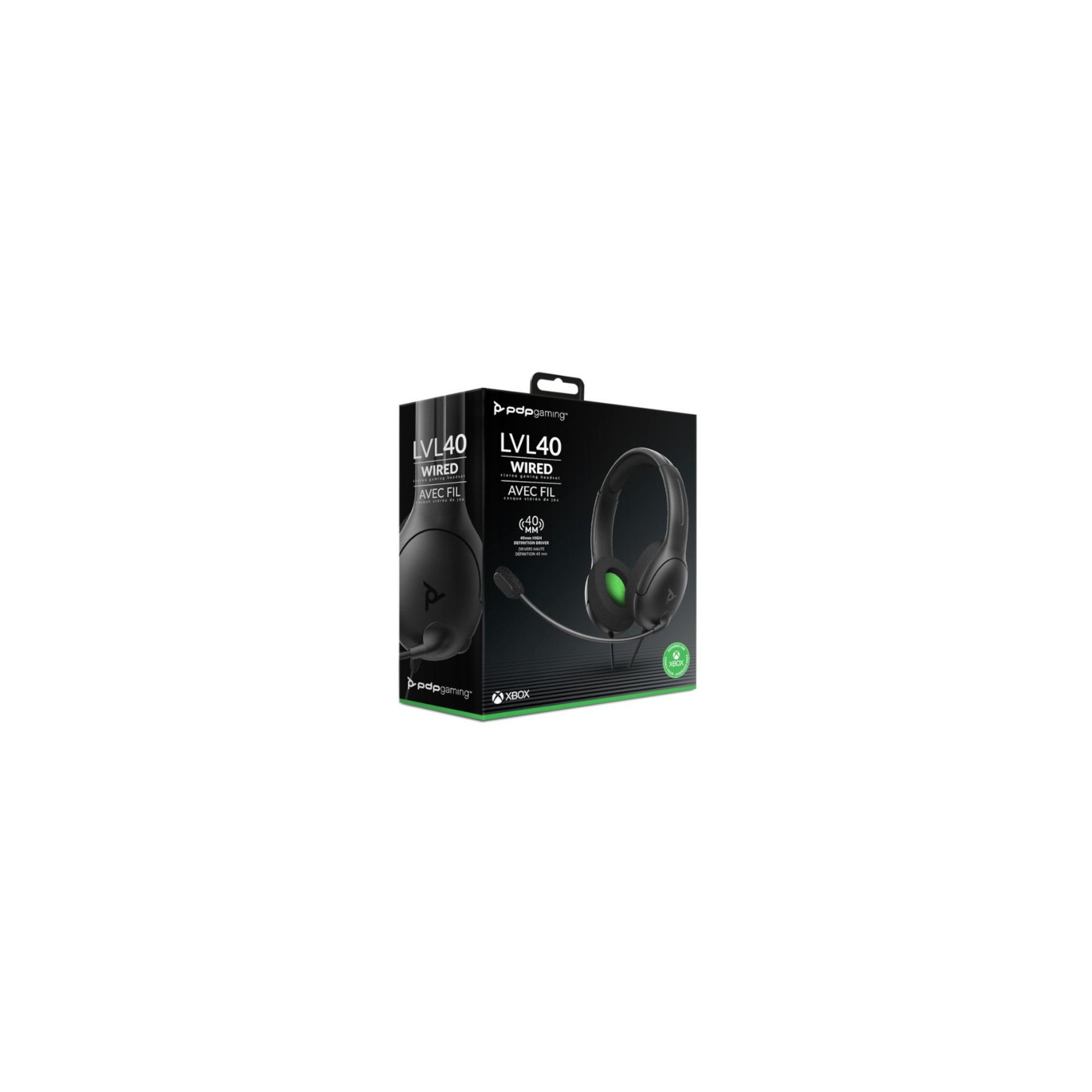 PDP LVL 40 WIRED STEREO GAMING HEADSET GREY (GRIS) (XBOX SERIES)