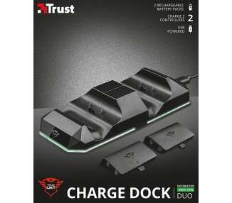 TRUST DUO CHARGE DOCK  GXT 237 (XBOX X)