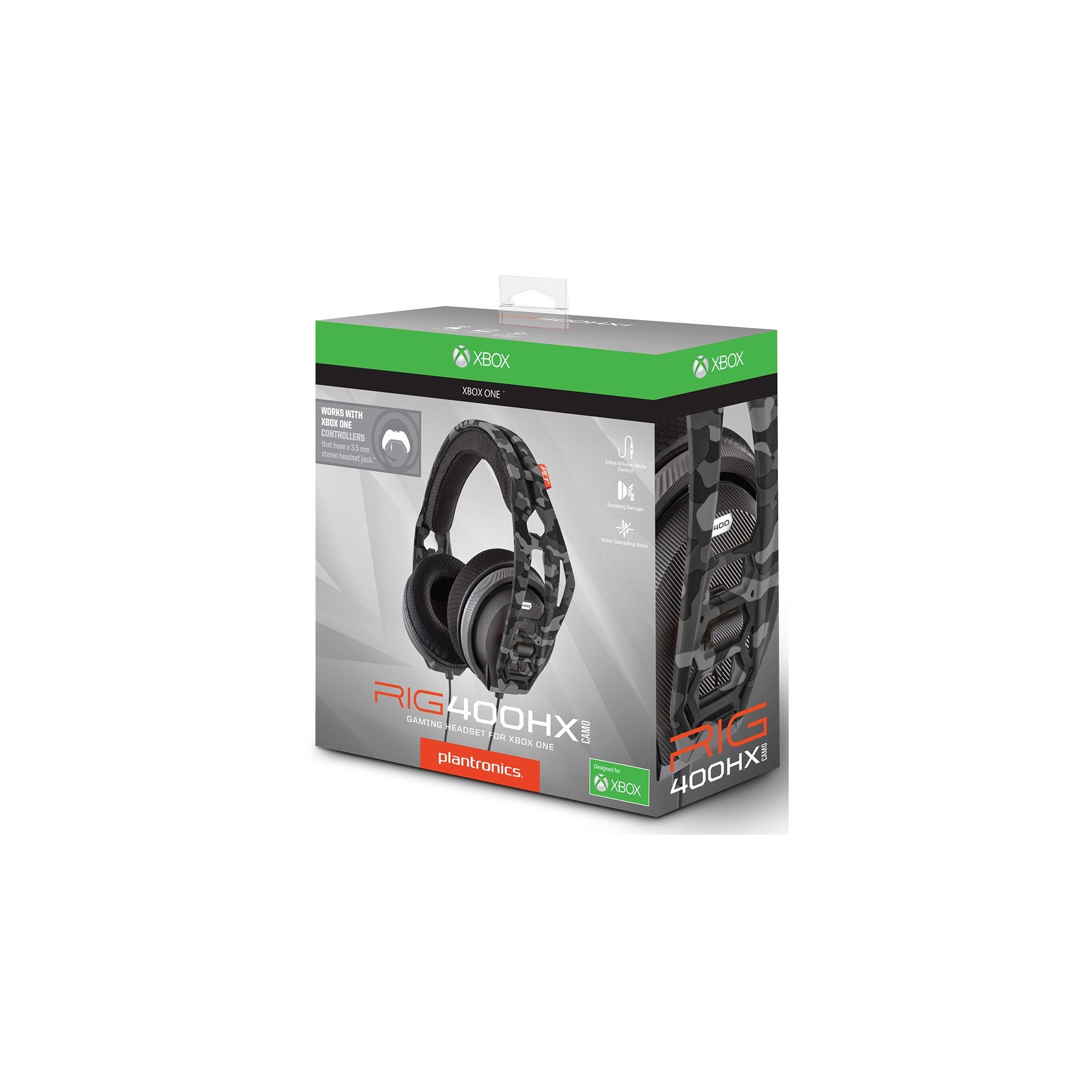 PLANTRONICS GAMING HEADSET RIG SERIE 400HX CAMO