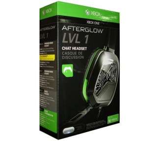 PDP AFTERGLOW LVL 1 WIRED GAMING HEADSET BLACK (NEGRO)