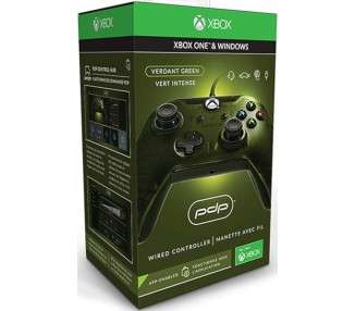 PDP WIRED CONTROLLER VERDANT GREEN (XBOX ONE & WINDOWS) OFICIAL