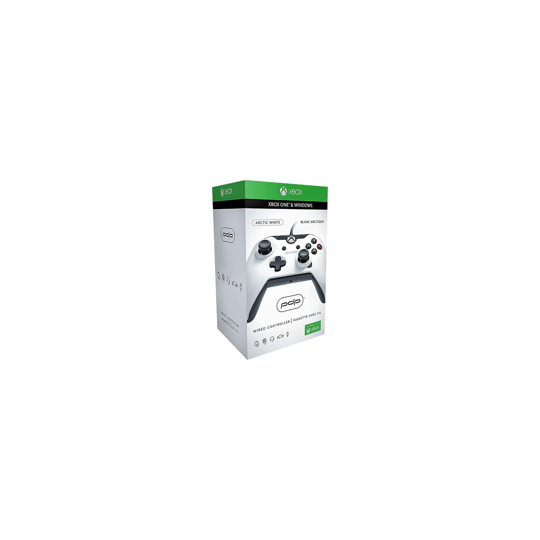 PDP WIRED CONTROLLER ARTIC WHITE (XBOXONE/PC)