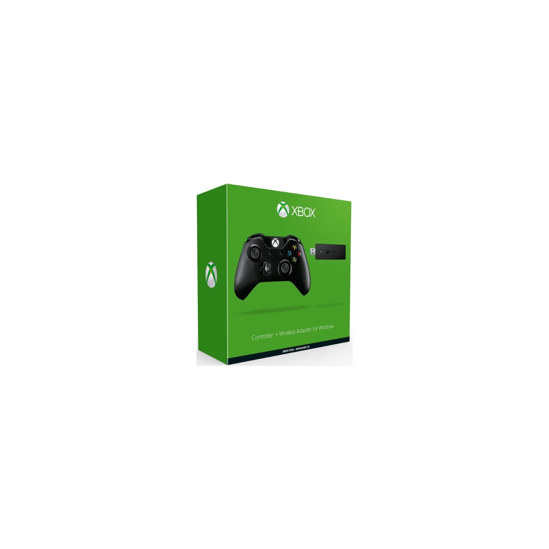 WIRELESS CONTROLLER NEGRO + ADAPTADOR INALAMBRICO PARA WINDOWS