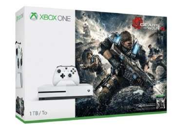 1 TB/TO XB ONE S BLANCA + GEARS OF WAR 4
