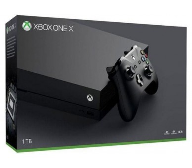1 TB XB ONE X NEGRA 4K ULTRA HDR BASICA