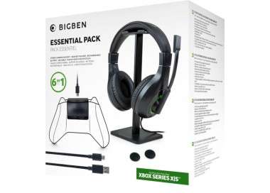BIGBEN ESSENTIAL PACK 5 IN 1 (HEADSET/STAND HEADSET BATERIA RECARGABLE/CABLE USB 3M/GRIPS)