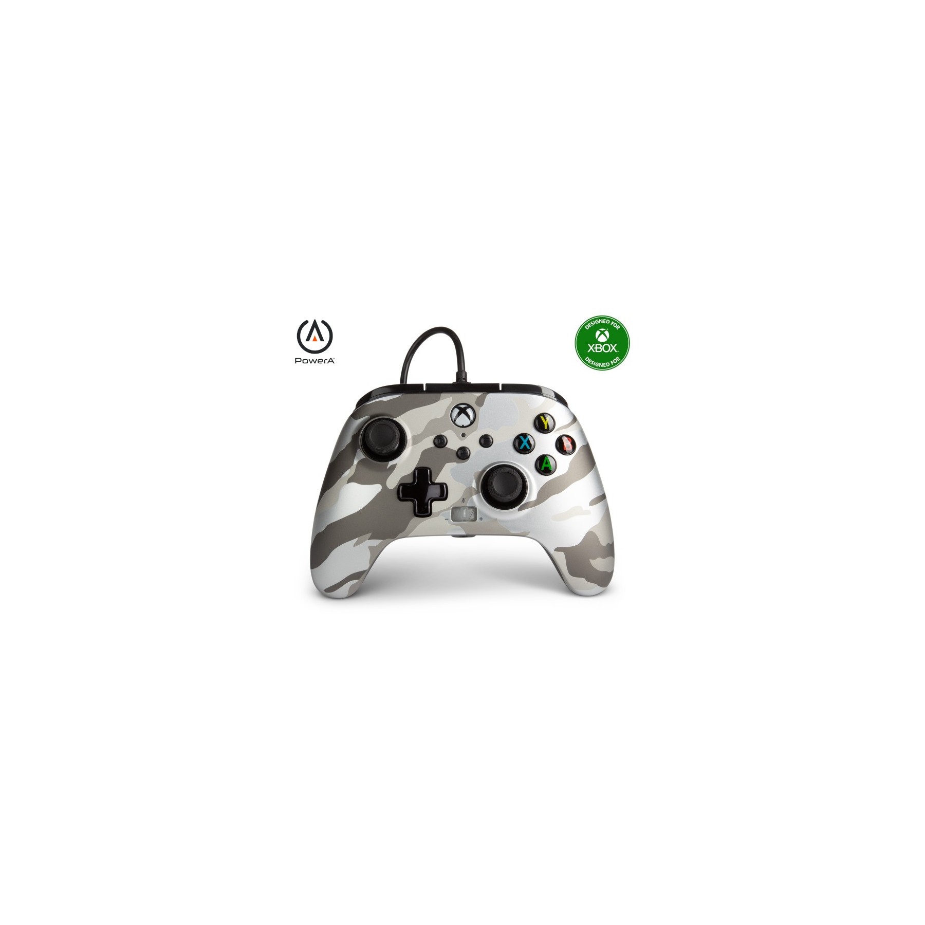 POWER A ENHANCED WIRED CONTROLLER METALLIC ARCTIC CAMO (XBONE/PC)