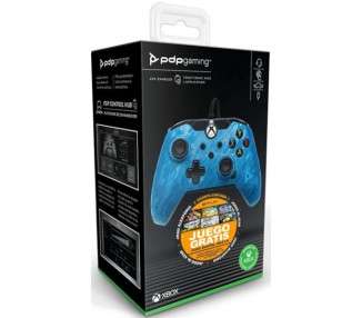 PDP WIRED CONTROLLER REVENANT BLUE + JUEGO DIGITAL (XBONE/PC)
