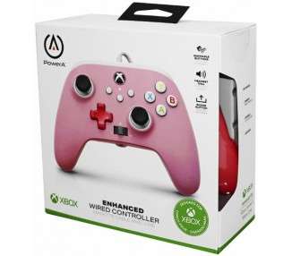 POWER A ENHANCED WIRED CONTROLLER PINK (ROSA) (XBONE/PC)