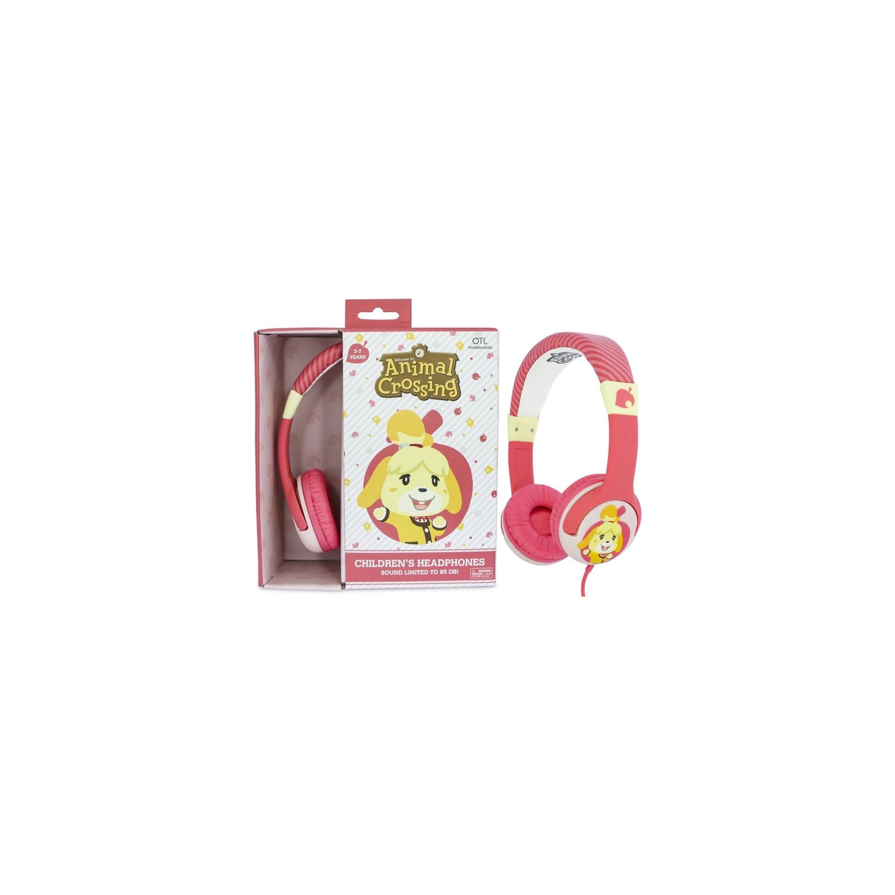 OTL WIRED HEADPHONES ANIMAL CROSSING: ISABELLE (PS4/XBOX/SWITCH/MOVIL/TABLET)