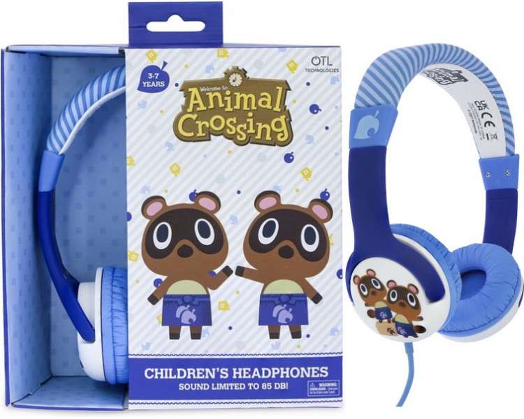 OTL WIRED HEADPHONES ANIMAL CROSSING: TOMMY & TIMMY (PS4/XBOX/SWITCH/MOVIL/TABLET)