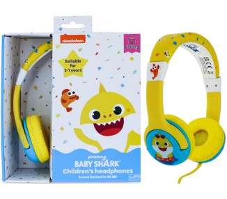 OTL WIRED HEADPHONES BABY SHARK HOLIDAY WITH OLI (PS4/XBOX/SWITCH/MOVIL/TABLET)