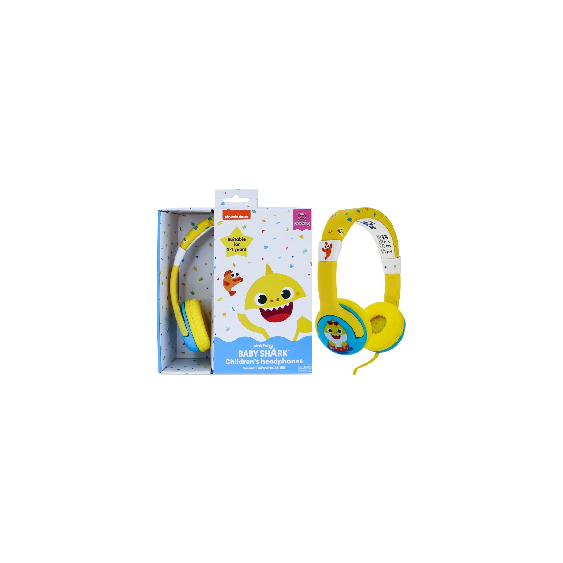 OTL WIRED HEADPHONES BABY SHARK HOLIDAY WITH OLI (PS4/XBOX/SWITCH/MOVIL/TABLET)