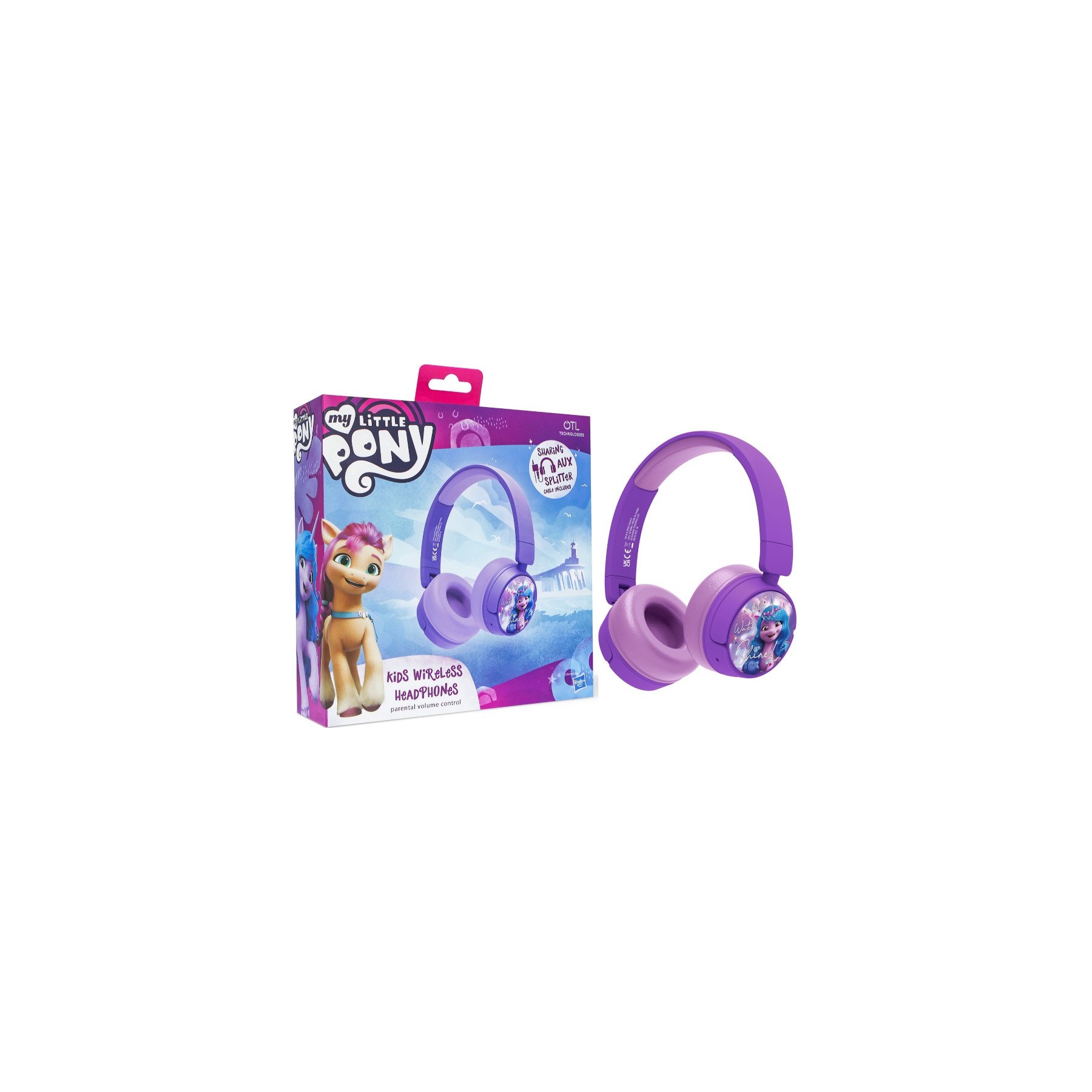 OTL KIDS WIRELESS HEADPHONES MY LITTLE PONY (CONSOLAS/MOVIL/TABLET)