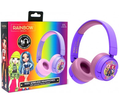 OTL KIDS WIRELESS HEADPHONES RAINBOW HIGH (CONSOLAS/MOVIL/TABLET)