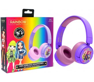 OTL KIDS WIRELESS HEADPHONES RAINBOW HIGH (CONSOLAS/MOVIL/TABLET)