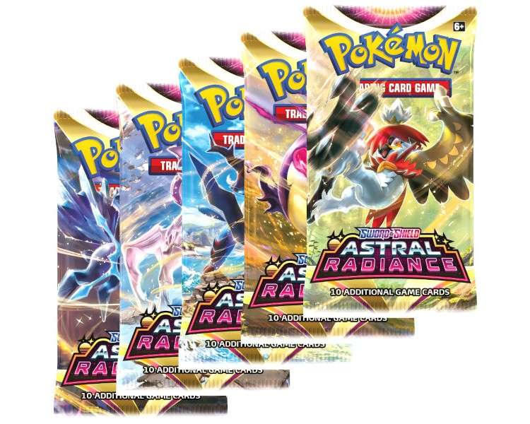 POKEMON TRADING CARD GAME BOOSTER SWORD & SHIELD ASTRAL RADIANCES WSH10 (ENG)