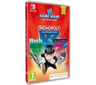 HASBRO GAME NIGHT (MONOPOLY+ RISK + TRIVIAL PURSUIT) (CIAB)