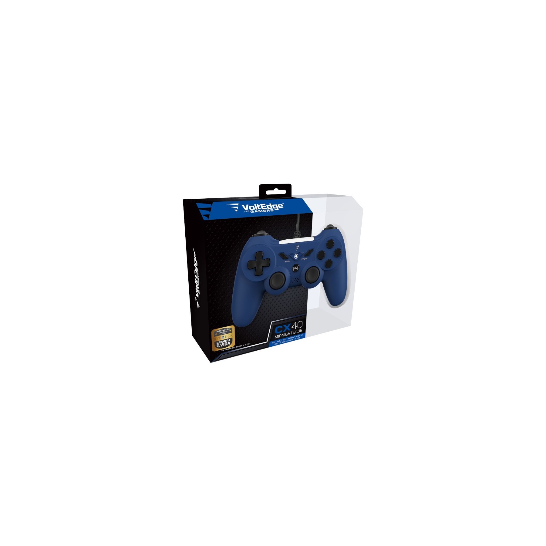 VOLTEDGE WIRED CONTROLLER CX40 MIDNIGHT BLUE (PS3/PC)