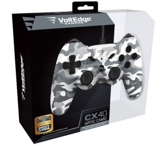VOLTEDGE WIRED CONTROLLER CX40 ARTIC CAMO (PS3/PC)