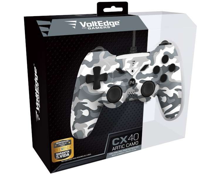 VOLTEDGE WIRED CONTROLLER CX40 ARTIC CAMO (PS3/PC)