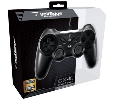 VOLTEDGE WIRED CONTROLLER CX40 BLACK (NEGRO) (PS3/PC)