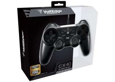 VOLTEDGE WIRED CONTROLLER CX40 BLACK (NEGRO) (PS3/PC)