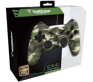 VOLTEDGE WIRED CONTROLLER CX40 CAMO GREEN (PS3/PC)