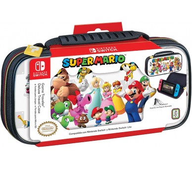 GAME TRAVELER DELUXE TRAVEL CASE SUPER MARIO NNS53B (SWITCH/LITE)