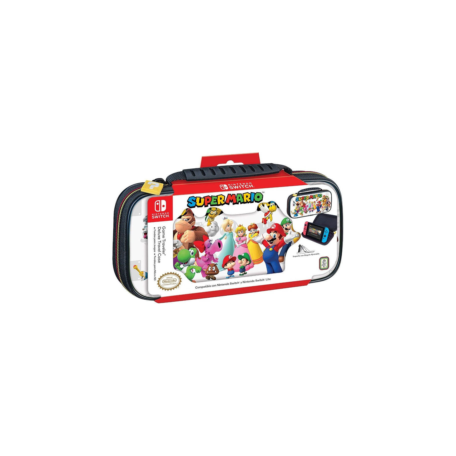 GAME TRAVELER DELUXE TRAVEL CASE SUPER MARIO NNS53B (SWITCH/LITE)