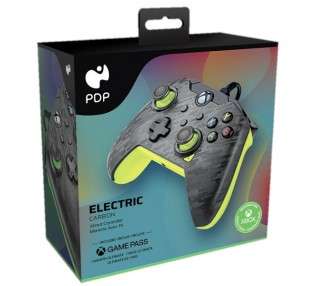 PDP WIRED CONTROLLER ELECTRONIC CARBON + GAME PASS 1 MES (XBONE/PC)