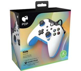 PDP WIRED CONTROLLER ION WHITE + GAME PASS 1 MES (XBONE/PC)