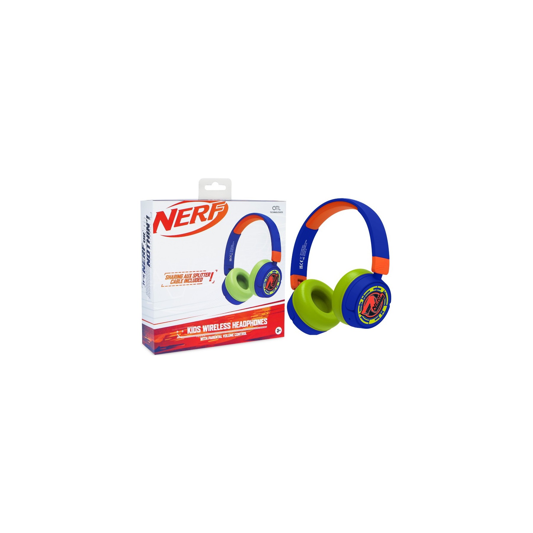 OTL WIRELESS BLUETOOTH HEADPHONE NERF (MOVIL/TABLET)