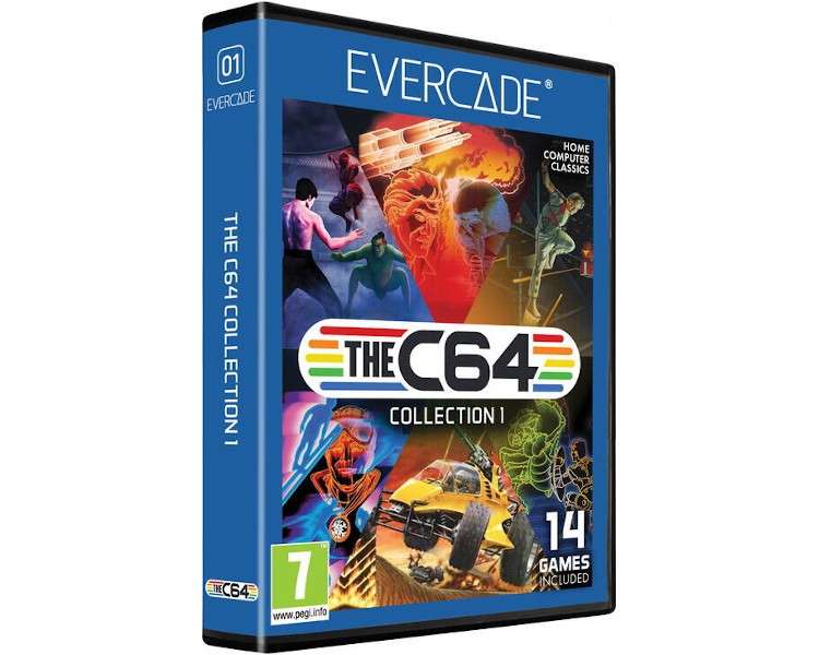 EVERCADE MULTI GAME CARTRIDGE THE C64 COLLECTION 1