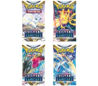 POKEMON TRADING CARD GAME SLEEVED BOOSTER SWORD & SHIELD SILVER TEMPEST (ENG)