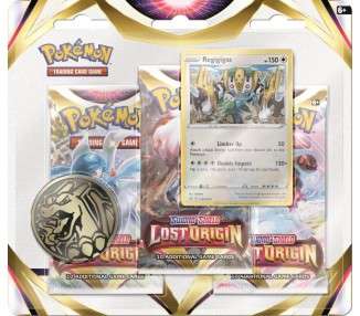 POKEMON TRADING CARD GAME THREE-BOOSTER BLISTER SWORD & SHIELD LOST ORIGIN (ENG)