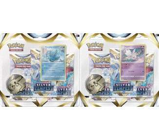 POKEMON TRADING CARD GAME THREE-BOOSTER BLISTER SWORD & SHIELD SILVER TEMPEST(ENG)