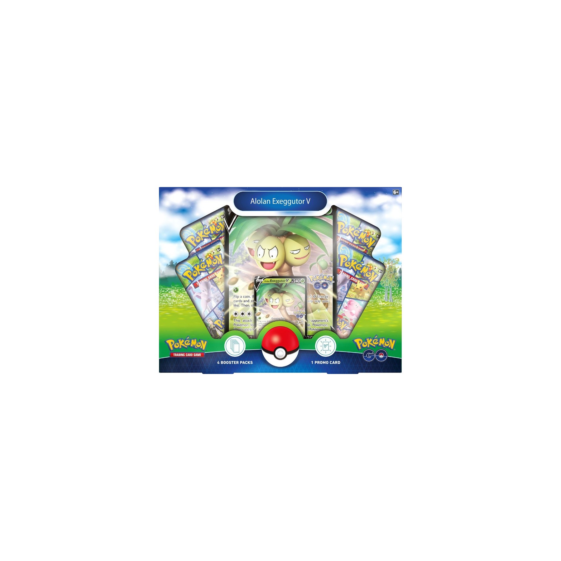 POKEMON TRADING CARD GAME POKEMON GO ALOLAN EXEGGUTOR V 10.5 (ENG)
