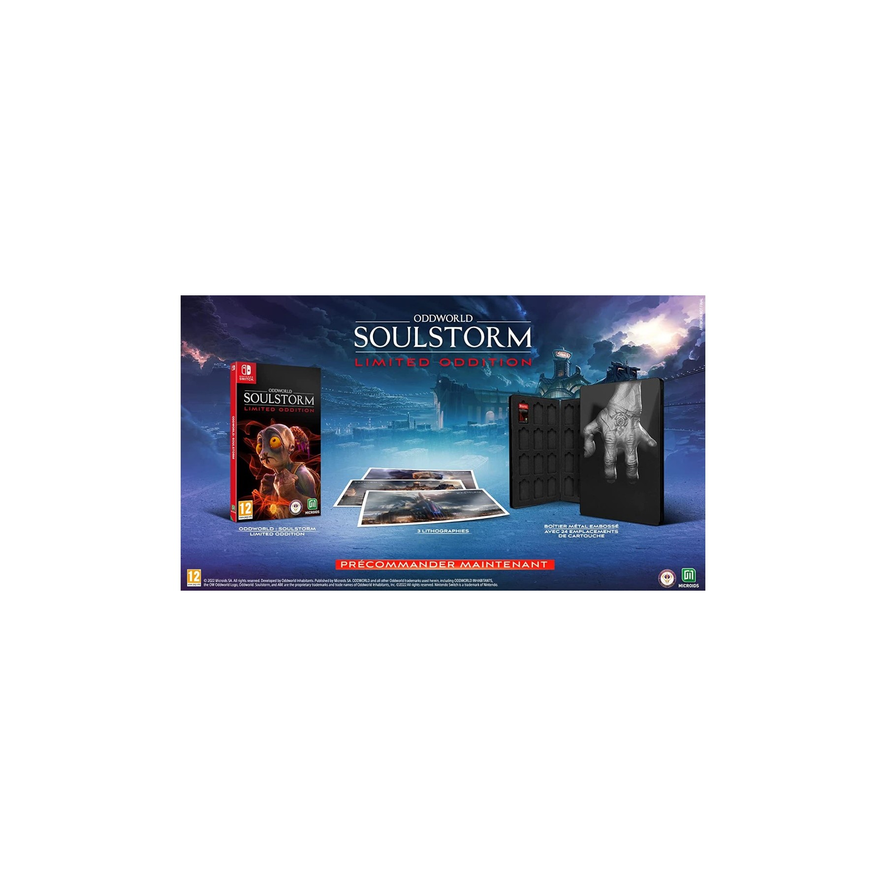 ODDWORLD SOULSTORM LIMITED ODDITION EDITION