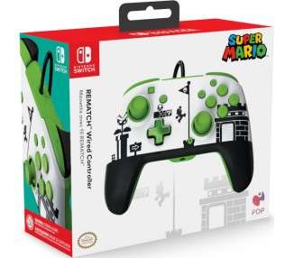 PDP REMATCH WIRED CONTROLLER SUPER MARIO RETRO (SWITCH/LITE/OLED)