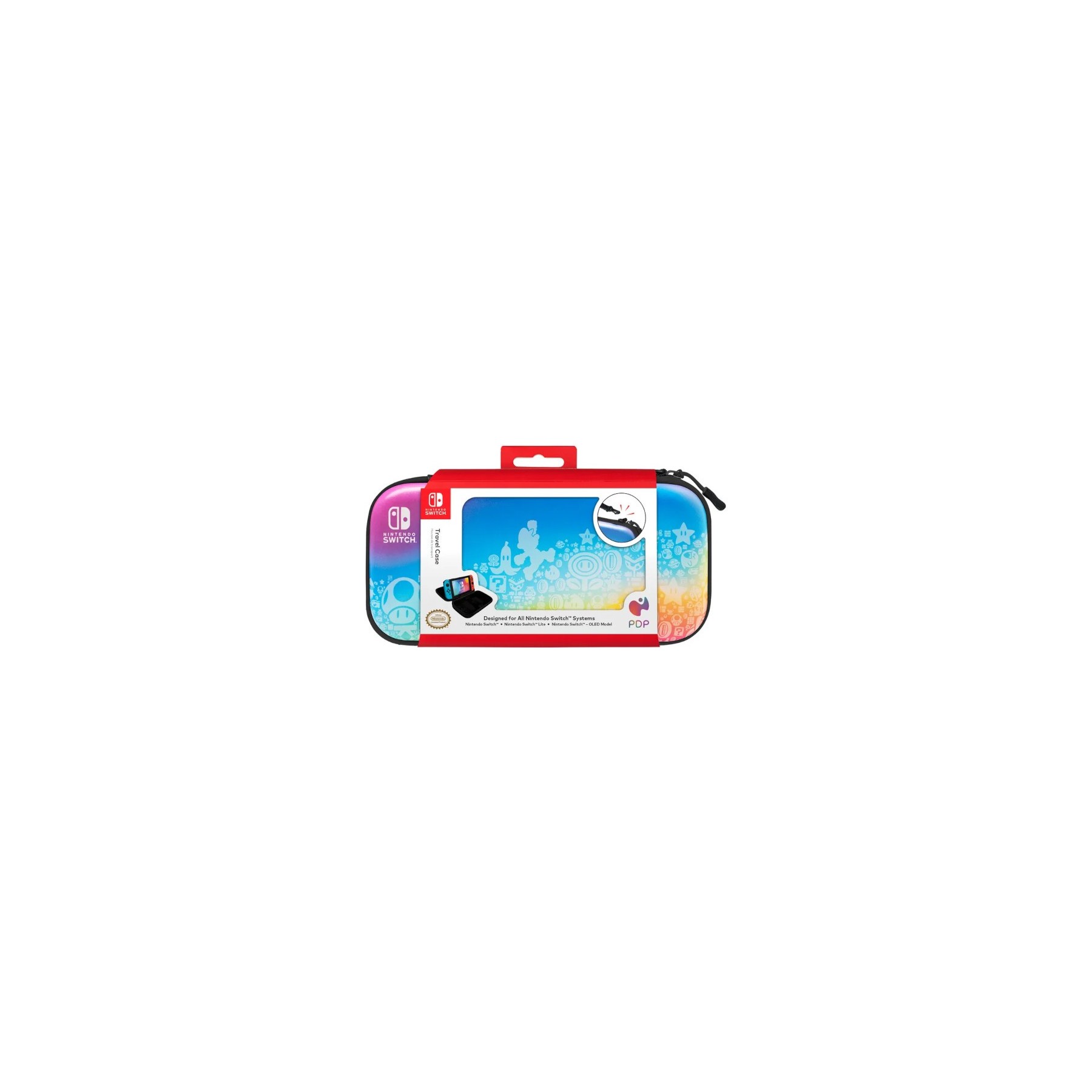 PDP DELUXE TRAVEL CASE STAR SPECTRUM (SWITCH/LITE/OLED)